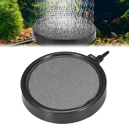 Sprudelstein für Teiche,Sprudler für Aquarium,10cm Luftsteinscheibe,Sprudelstein Teich,Luftstein für Aquarium,Air Stone Disc,Aquarium Luftstein,Sauerstoffsteinscheibe,Blasendiffusor,für Aquarien