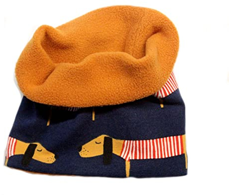 Maßanfertigung: Hunde Loop Hundeschal Hundeschlauchschal für kleine mittlere Hunde, Design Bootsmann