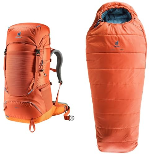 deuter Fox 40 Kinder Trekkingrucksack & Starlight Pro Kinderschlafsack, Kids