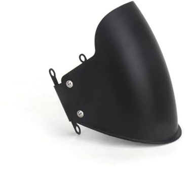 IBNBRO Motorrad Kotflügel Für Moto Für Guzzi V85TT V85 TT V85tt V 85 TT 2019-2024, Schwarz, Kunststoff, Universelle Passform, Vorderseite