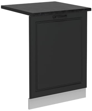 Vicco Pannello frontale della lavastoviglie R-Line, Antracite casa di campagna, 60 cm, PL Antracite