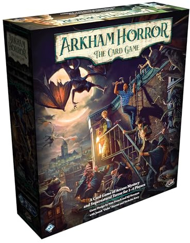 Asmodee Arkham Horror: The Card Game Chapter Two CORE Set - Cooperative LCG of Mystery & Madness with New Investigators & 3-Scenario Campaign, Ages 14+, 1-4 Players, 90 Min Playtime