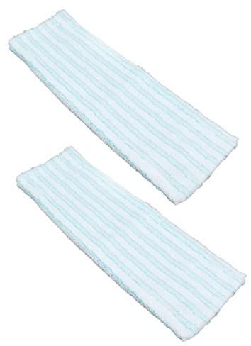 Stylebest Set med rengöringsplattor 48 x 15 cm, 2 st, kraftigt vattenabsorberande tygrefill för kakel och stengolv