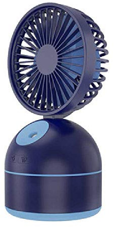 Pavilion Casiz - Botella de spray con ventilador, mini ventilador eléctrico para niños, coche, viajes al aire libre, azul, 108*95*203