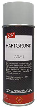 SDV Chemie Haftgrund grau 6x 400ml Acryl Lackspray Dose Grundierung grau Rostprimer Füller