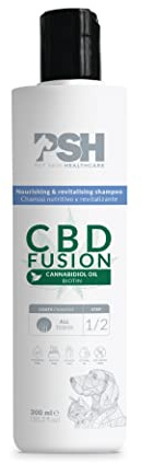 PSH Premium Herbal Fusion Shampoo für Hunde, mit CBD-Öl, 300 ml