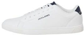JACK & JONES Sneaker Herren, White Detail Navy Blazer, 44 EU