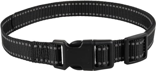 cutecool 3/4 Ersatzhalsband ohne Löcher - Kompatibel mit fast allen Marken und unterirdischen Elektrozäunen und elektrischen Trainingshalsbändern, Kabellose Hundezäune