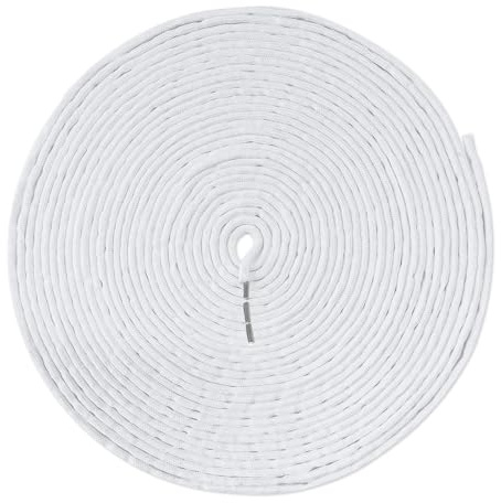 Cinta de plomo pesada de 12 metros, cinta de plomo duradera, fácil de instalar, alambre de gasa para cortinas de pesaje, para exteriores y gurtaines, 30 g/m