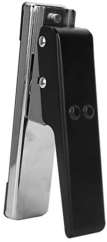 Alomejor Metall-Plektrum-Maker-Stanzer, Gitarren-Pick-Schneider, DIY-Werkzeug-Zubehör, Einfach zu Verwenden für die Herstellung Ihres DIY-Gitarren-Plektrums