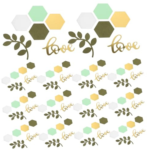 ULTECHNOVO 500piezas Confeti Para Decoración De Fiestas Para Esparcir Adornos De Amor Temática De Shower Para Decoración De Mesa De Cumpleaños y Fiestas