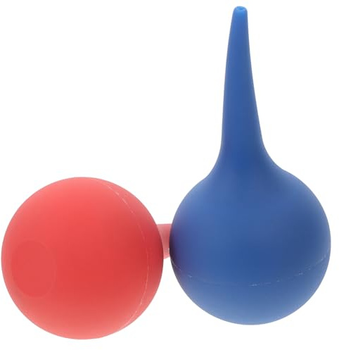 SKISUNO 2 Stück 75 Ml Gummi Ohrspülballon Ohrreinigungswerkzeug Mit Glatter Spitze Sanfte Ohrenspülung Und Ohrenschmalzentfernung Wiederverwendbar Für Sichere Anwendung Zu Hause Und Unterwegs