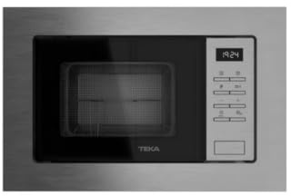 TEKA Microondas Integrable con Grill, Acero Inoxidable Antihuellas, 20 l | Full Touch Control, 3 Funciones de Cocinado, 8 Menús Acceso Directo, 5 Niveles de Potencia, 1250 w Salida, MSEG 620 SS