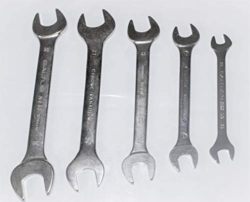 SALTUS Doppelmaulschlüssel Satz Set CV 5-tlg Schlüsselsatz Maulschlüssel 13-28mm