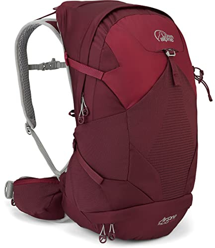 Lowe Alpine W Airzone Trail Duo Nd 30 Rot - Komfortabler vielseitiger Damen Wanderrucksack, 30l, Größe 30l - Farbe Deep