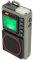 Full Band Radio, Portable Aircraft Band Radio Receiver, Bass Stereo SOS Alarm Portable Bluetooth Card Playback Retro FM VHF AM SW WB Radio with Flashlight