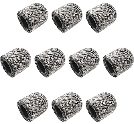 QUARKZMAN 12 Stück Stylus Stiftspitzen Leitfähig Netz Faser Kapazitiv Touchscreen Stifte Spitze Universal Ersatz 5mm
