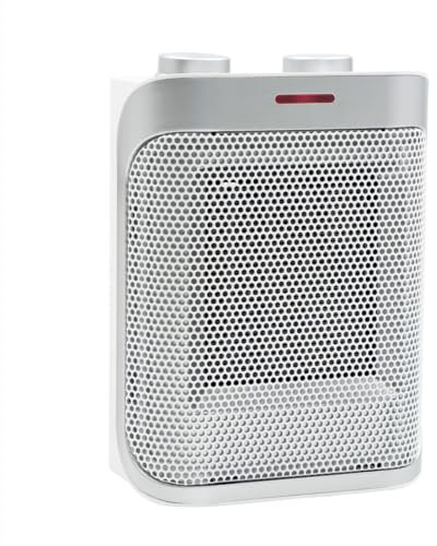 Spear & Jackson 38355 Ceramic PTC Heater / 2 Heat Settings 750W 1500W / Portable & Energy Efficient with Cool Air Function