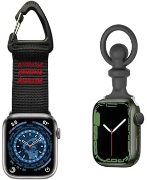 Bshirmay - Band Compatible with Apple Watch Fob 38mm / 40mm Series 9/Ultra 2/SE/8/7/6/5/4/3/2/1 with Clip Clasp, iWatch Series