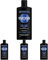 Syoss Shampoo Volume (440 ml), für feines & plattes Haar, silikonfreies Shampoo für bis zu 48 h Volumen ohne Beschweren, vegane Formel mit Violettem Reis (Packung mit 4)