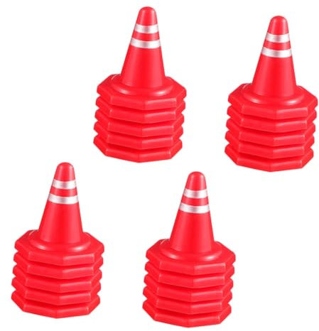 TOYANDONA Verkehrskegel-Spielzeug Für Jungen Und Mädchen Pcs Mini-verkehrskegel Pp-Material Spielzeug