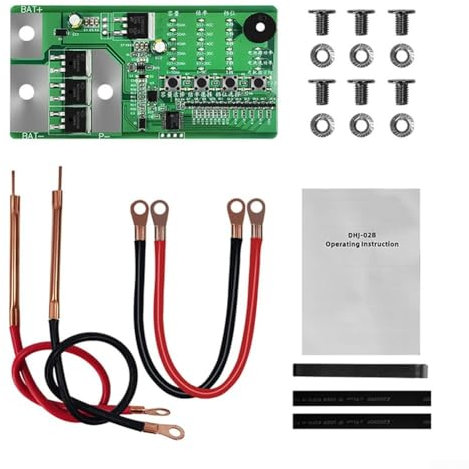 HpLive Akku-Punktschweißgerät,Mini-Akku-Punktschweißgerät,DIY tragbare Schweißen 12V Batterie Speicherpunkt Schweißmaschine PCB Platine