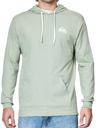 Quiksilver Hoodies for Men, Big and Tall Jersey Pullover Lightweight Sweatshirts for Men, Cotton Casual Hoodie