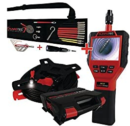 Runpotec RUNPOCAM RC2 Appareil photo multifonction avec système d'enfilage de câble Noir 30 m