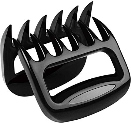 Opaceluuk Meat Shredder Claws, Pulled Pork Meat Shredder Shredding Forks BBQ Claws,Not Easy to Corrode,High Temperature Resistance (ABS-Plastic)