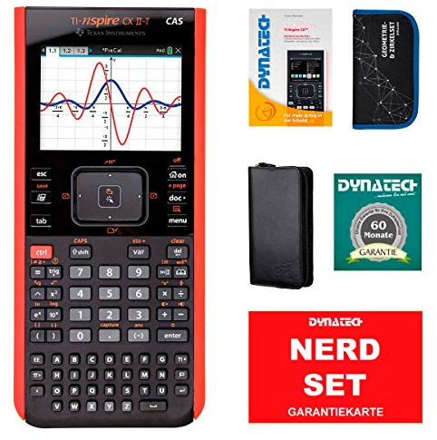 Texas Instruments / Dynatech TI Nspire CX II T CAS - Grafikrechner mit CAS, Schwarz