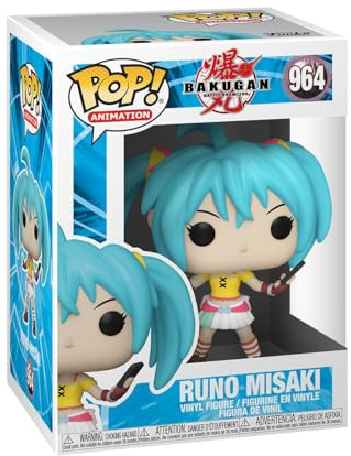 Funko POP! Animation: Bakugan - Runo - Collectable Vinyl Figure - Gift Idea - Official Merchandise - Toys for Kids & Adults - Anime Fans - Model Figure for Collectors and Display
