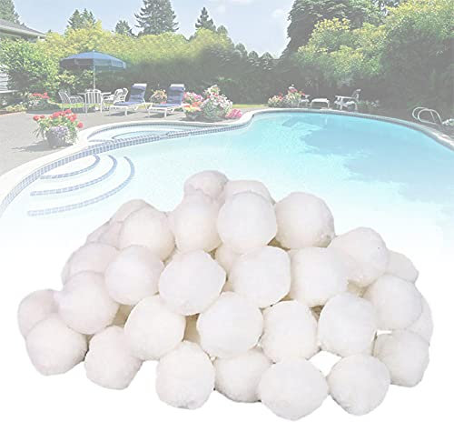 GJXJY Filter Balls Pool Filterballs, Filteranlagenzubehör Umweltfreundlicher Ersatz Tolle Filterwirkung, Umweltfreundlicher Ersatz, Langlebig für Pool Glas-und Sandfilteranlage