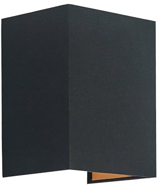 Lindby Wandleuchte, Wandlampe Innen Lukani (Modern) in Schwarz aus Textil (1 flammig E27) - Wandstrahler Wandbeleuchtung Schlafzimmer/Wohnzimmer Wohnzimmerleuchte