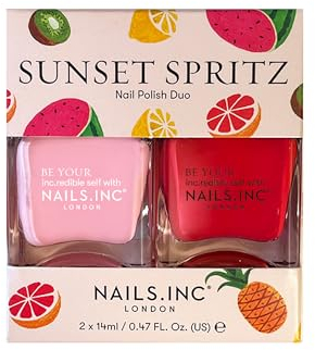 Nails.INC Sunset Spritz Nagellack Duo