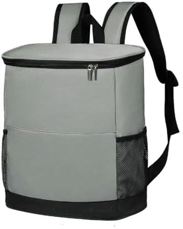 Smileshiney Großer Lunch-Kühler, tragbare Isoliertasche – auslaufsicherer Eistruhe Rucksack, Wanderzubehör, leichter Reise-Kühler für Mittagessen, Picknick