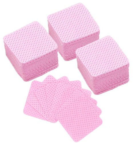 300 Stück Zelletten für Gelnägel, Fusselfreie Zelletten Nägel Zelletten Fusselfrei, Fusselfrei Nägel Wattepads,Zur Reinigung von Gelnägeln
