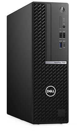 Dell OptiPlex 7080 SFF Desktop – i7-10700 (8 Cores, 2.9/4.8GHz), 1TB PCIe Gen 4.0x4 NVMe, 16GB DDR4, vPro, Intel UHD Graphics 630, GbE, Windows 11 Pro (Renewed)