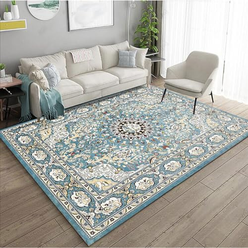 Alfombras, Alfombra suave al tacto con diseño Vintage de retales coloridos, alfombras antideslizantes for sala de estar, alfombra suave lavable antideslizante extragrande for decoración del hogar(Patt