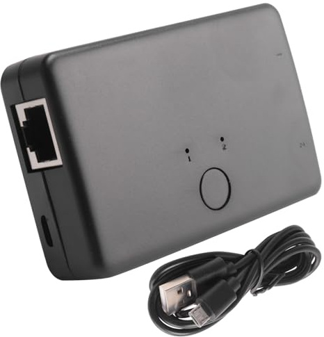 Asyduey Mini Switch Switch di Rete Hub LAN Rj45 Un 2 Porte Switch Ethernet Ethernet per Computer Switch Splitter Rj45