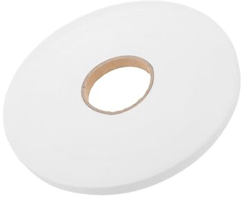 DIYEAH Ruban Ourlet Thermocollant Double Face Pour Tissu Vêtements Rideau Facile à Appliquer Repasser Réparation Et Couture