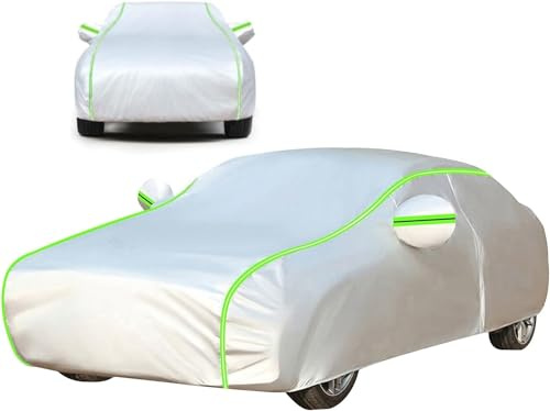 Outdoor Car Cover For Mini Cooper R56,Car Cover Waterproof Breathable Large,All-Weather Protection,Full Covers Anti-ultraviolet,Anti-rain And Snow-SWH626