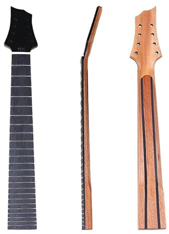 Gitarrenhals E-Gitarre 8-Saiter Hals 24 Bünde DIY Instrumentenzubehör