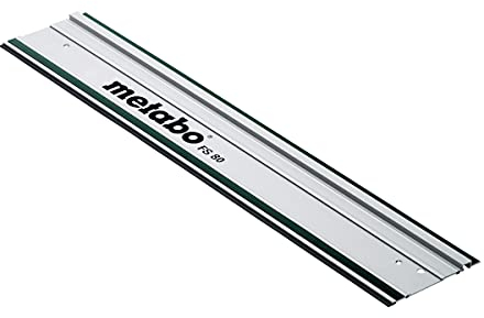 metabo Führungsschiene FS 80-80 cm - Präzise Aluminium-Schiene für Handkreissägen, rutschfest und sicher Dank Haftbelag, ideal für exakte Längsschnitte, erweiterbar mit zweiter Führungsschiene