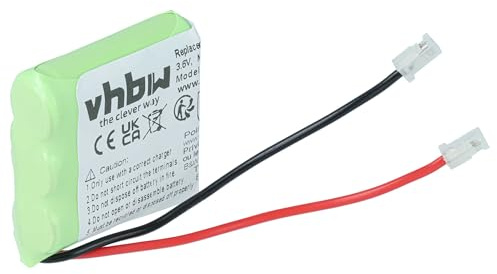 vhbw Batterie pour Divers appareils (300mAh, 3,6V, NiMH) 3X cellules Type 2/3 AAA, 2/3 Micro
