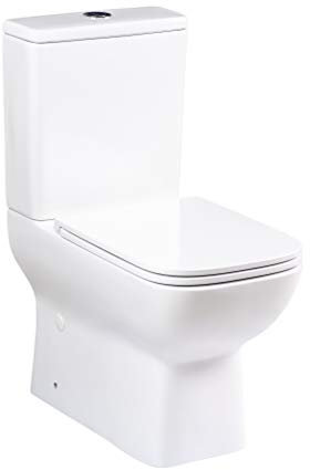 BATHME B010272 CITY Inodoro Rimless Completo Blanco