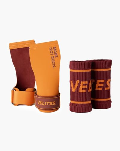 Velites | Maniques All Terrain + Bandeaux de Poignets + Sac de Transport | Extra Grip | sur Tous Les Types de Barres: Rugueuses, Lisses, avec ou sans Craie | Cross Training et Entraînement