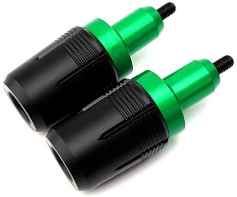 DZSLLOOI Für Kawasaki Für Z650 Für Z 650 Für Z650RS ABS 2017-2023 Motorrad Zubehör Sturzpads Fallen Schutz Crash Protektoren Rahmenschieber(GRÜN)