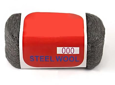 Edelstahlwolle Länge 3m/10ft 1Stk Flexibilität für Möbel Auto Steinkunst Glas Metall Polieren und Schleifen-000#