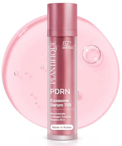 PLANTIFIQUE Koreanskt Reedle Shot-Serum 700 med Vegansk PDRN, 48 ml | Exosom- och Spikelbaserat Serum med Hyaluronsyra, Kollagen och Niacinamid