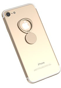 Kronya® | 360° roterbar smartphone fingerhållare | bilfinger fitness grepphållare montering mobiltelefon ring hållare sportstativ surfplatta Apple iPhone iPad 7 8 10 X Samsung Galaxy S8 2 (guld)